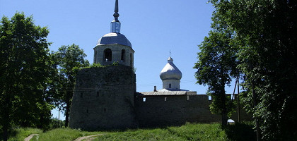 Никольские башня и церковь, Порхов