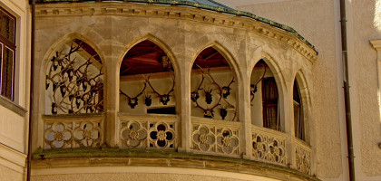 Балкон, Замок Конопиште