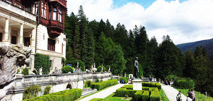 Замок Пелеш, парковый ансамбль