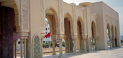 Мечеть Хасана II, колонны