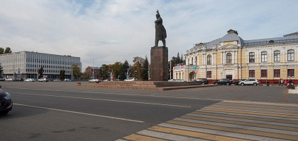 Площадь Ленина в Тамбове