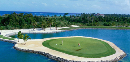 Островоподобные гольф-поля Пунта-Каны
