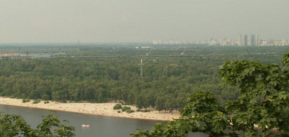 Труханов остров в Киеве, Украина