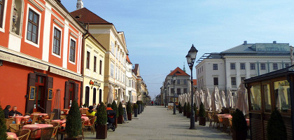 В центре Дьера, Венгрия
