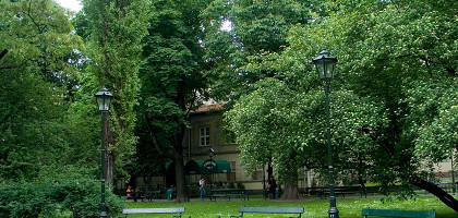 Краковские Планты, весна