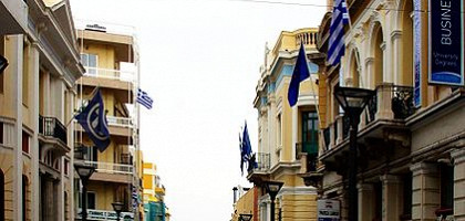 Улица в городе Ираклион