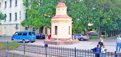 Кронштадтский футшток в Санкт-Петербурге
