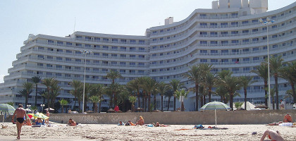 Пляж отеля ElHana Beach 3, Сусс