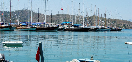 Лодки в Олюденизе