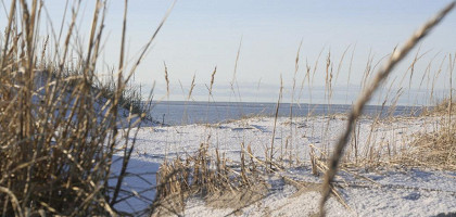 Зимнее море в Пярну