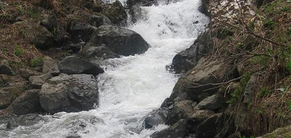 Водопад Штаны в Краснодарском крае