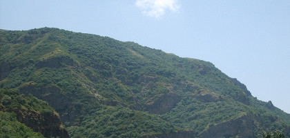 Вид на горы Армении