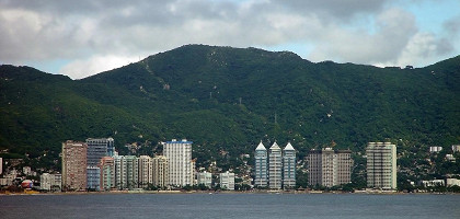 Вид на город Акапулько