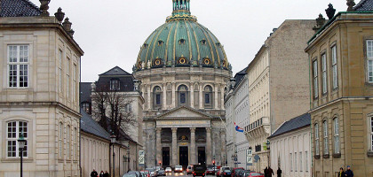 Дворец Амалиенборг, Мраморная церковь
