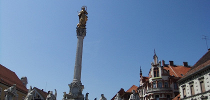 Памятная колонна на площади Марибора, Словения