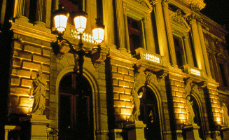 Гранд-театр, построенный 1874-1879, Женева