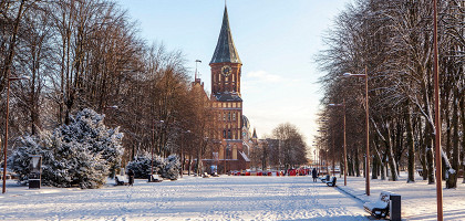 Калининград зимой