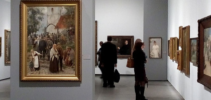 Латвийский Национальный художественный музей, выставка Яниса Розенталса