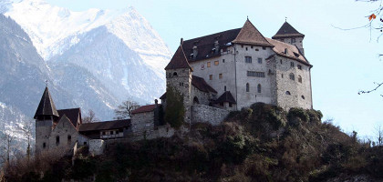 Вид на замок Гутенберг