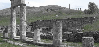 На раскопках Пантикапея, Керчь