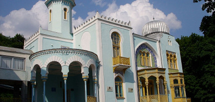 Дворец эмира бухарского в Железноводске, фасад