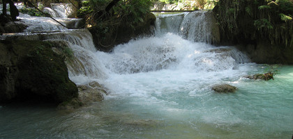Водопады Куанг Си, Лаос