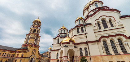 Мужской монастырь на горе Афон