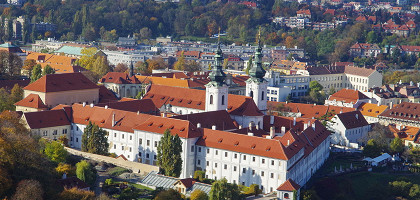 Страговский монастырь, панорама