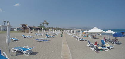 Панорама пляжа Лачи, Кипр