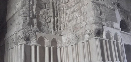 Дворец Омейядов, стена большого зала