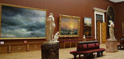 Академические залы - картины Айвазовского