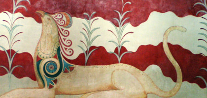 Кносский дворец, фреска во дворце