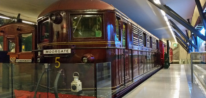 В музее транспорта, Лондон