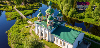 Олонец летом