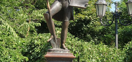 Дерибасовская, памятник Иосифу де Рибасу