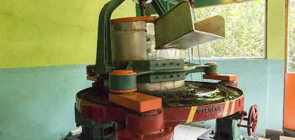 Аппарат на производстве чая, Канди