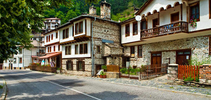 Дома в деревне Широка Лака, Болгария