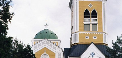 Церковь Керимяки - самая большая деревянная церковь мира, Савонлинна