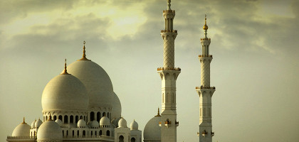 Мечеть шейха Заида в Абу-Даби, ОАЭ