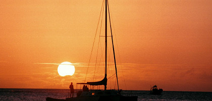 Закат солнца, Барбадос