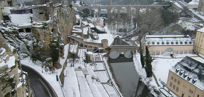 Зимний Люксембург