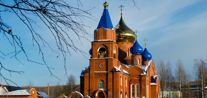 Губаха, Россия, церковь иконы Божией Матери