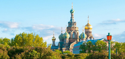 Храм Спаса на Крови летом, Санкт-Петербург