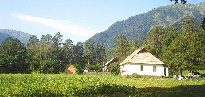 Кордон Умпырь в центре заповедника