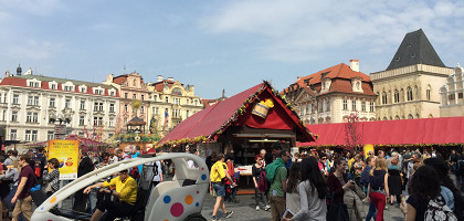 Ярмарка в самом центре Праги