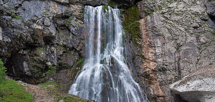 Гегский водопад в Абхазии