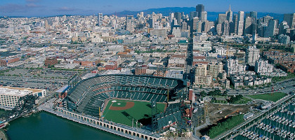 Бейсбольный стадион в Сан-Франциско