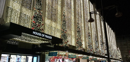 Универмаг House of Fraser в Лондоне