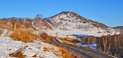 Чуйский тракт в Камлаке