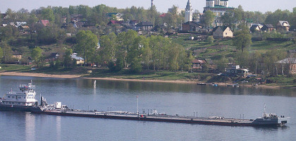 Вид на Борисоглебскую сторону, Тутаев